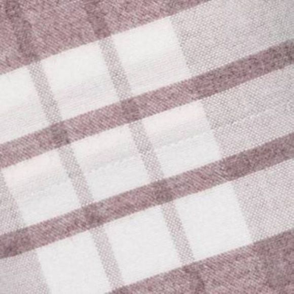 NWT Purple Plaid Striped flannel sheet set Twin - Picture 5 of 5